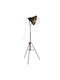Country Casa Floor Lamp H170cm. with Socket for Bulb E27 Bronze