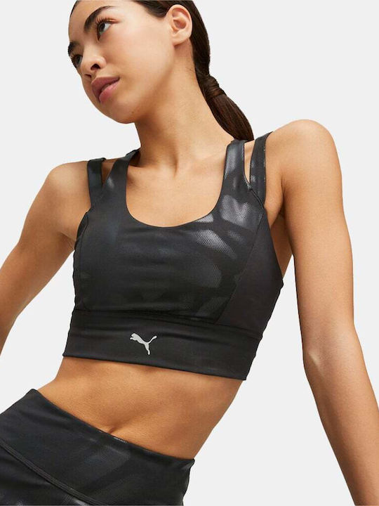 Puma Concept Γυναικείο Αθλητικό Μπουστάκι Μαύρο