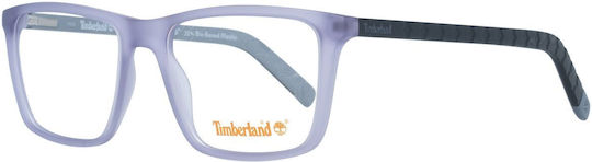 Timberland Ανδρικός Κοκκάλινος Σκελετός Γυαλιών σε Μωβ Χρώμα TB1680 020