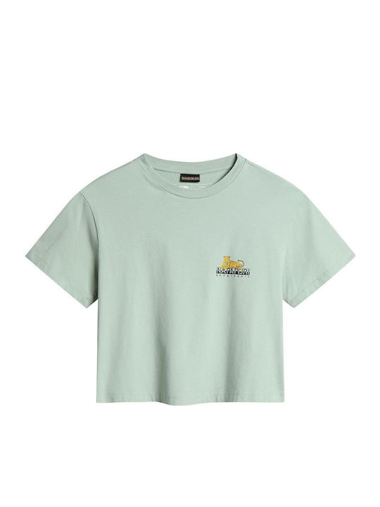 Napapijri Γυναικείο Καλοκαιρινό Crop Top Βαμβακ...