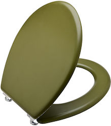 Estia Wooden Toilet Seat Green Essentials 41.5cm
