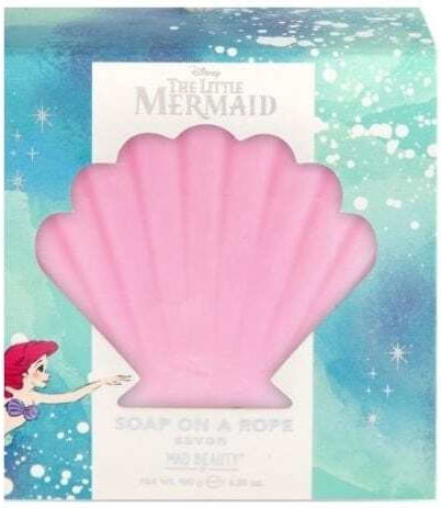 Mad Beauty Little Mermaid Shell Baton de săpun pentru Corpul Săpun pe o frânghie 180gr