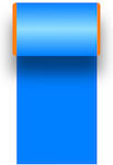 Lampa Αυτοκόλλητες Ταινίες Αυτοκινήτου 500 x 12cm σε Μπλε Χρώμα 2τμχ L0771.2