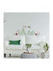 Decorative Sticker Wall Tropical Hummingbird 1pcs 70x47.5cm Ango