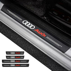 Car Interior Decorative Door Sills 4pcs