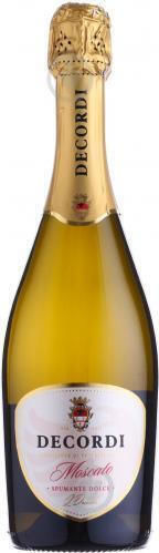 Decordi Vin Alb Dulce Spumant Muscat 750ml