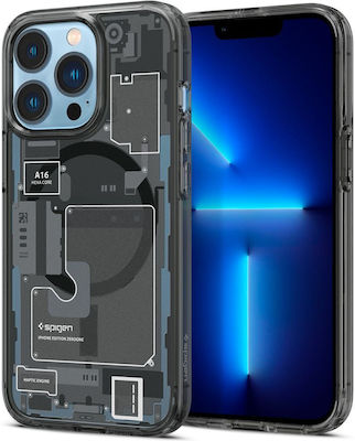 Spigen Ultra Hybrid Mag Back Cover Σιλικόνης Γκρι (iPhone 13 Pro)