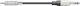 Chord Cable 6.3mm male - 3.5mm male 1.5m (190.012UK)