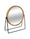 5Five Καθρέπτης Μακιγιάζ Επιτραπέζιος Bamboo 17.5x20.5cm Καφέ