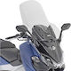 Givi Motorcycle Windshield & Windscreen Transparent Visor for Sym Maxsym 500 2020-2022 D7060ST
