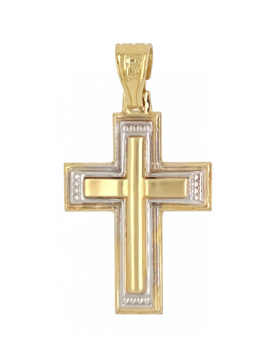 Mertzios.gr Gold Cross 14K