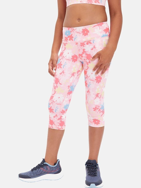 Energetics Kids Legging Sports Capri Pink Kerassa