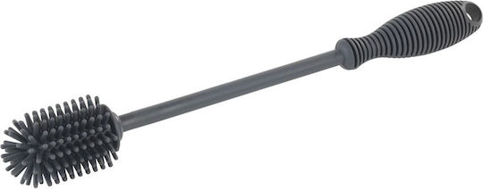 Wenko Plastic Cleaning Brush with Handle Gray