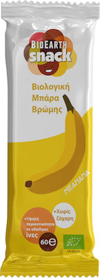 Bioearth Βιολογική Μπάρα Βρώμης με Μπανάνα Χωρίς Προσθήκη Ζάχαρης 60gr
