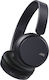 JVC HA-S36W Wireless / Wired On Ear Headphones with 35 hours of Operation Blue