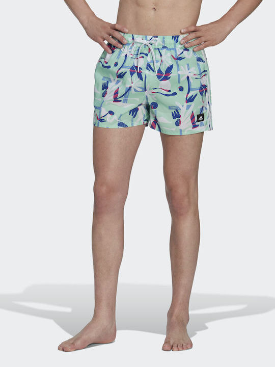 adidas Seasonal Floral CLX Ανδρικό Μαγιό Σορτς ...