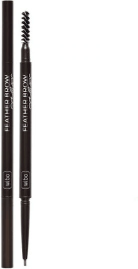 Wibo Feather Μολύβι για Φρύδια Dark Brown