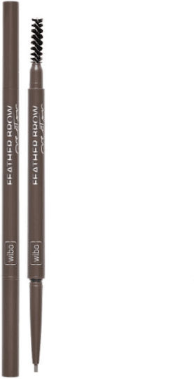 Wibo Feather Μολύβι για Φρύδια Soft Brown 1gr