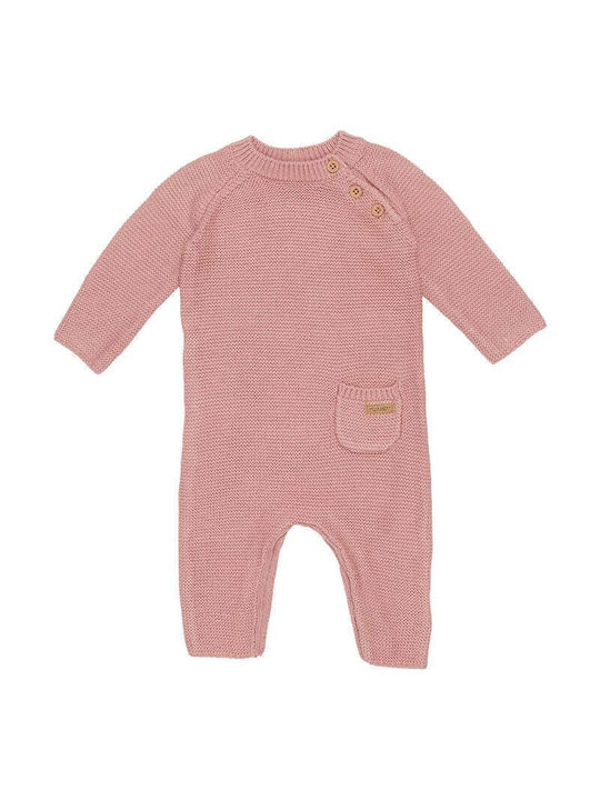 Little Dutch Baby Bodysuit Set Long-Sleeved Pink