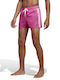 3-Stripes CLX Costum De Baie Bărbați Pantaloni Scurți Fucsia