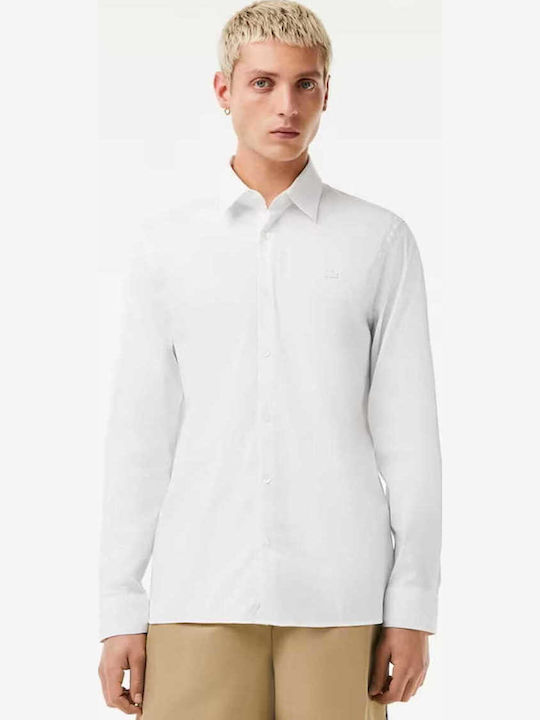 Lacoste Long-sleeved Cotton Shirt White CH5253-001 | Skroutz.mt Lacoste Long-sleeved Cotton Shirt White CH5253-001 | Skroutz.mt