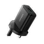 Ugreen Charger Without Cable with USB-A Port Quick Charge 3.0 Blacks (CD122)