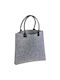 Next Fabric Shopping Bag In Gray Colour