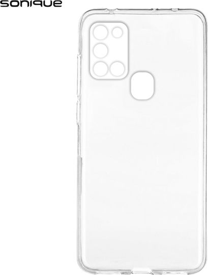 Sonique Back Cover Σιλικόνης 0.5mm Διάφανο (Galaxy A21s)