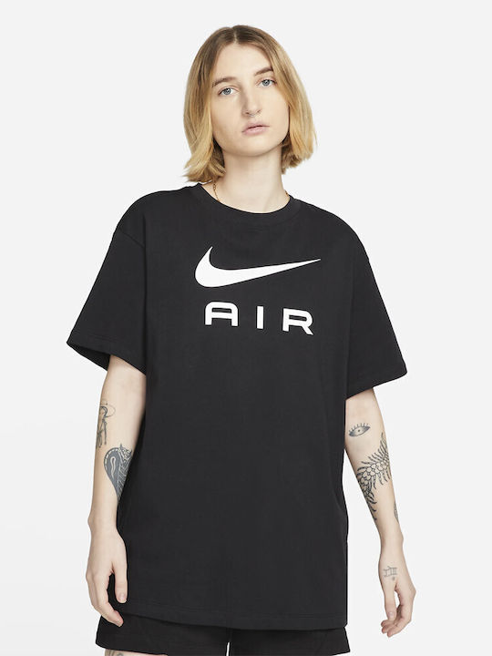 Nike Air Feminin Sport Tricou Negru