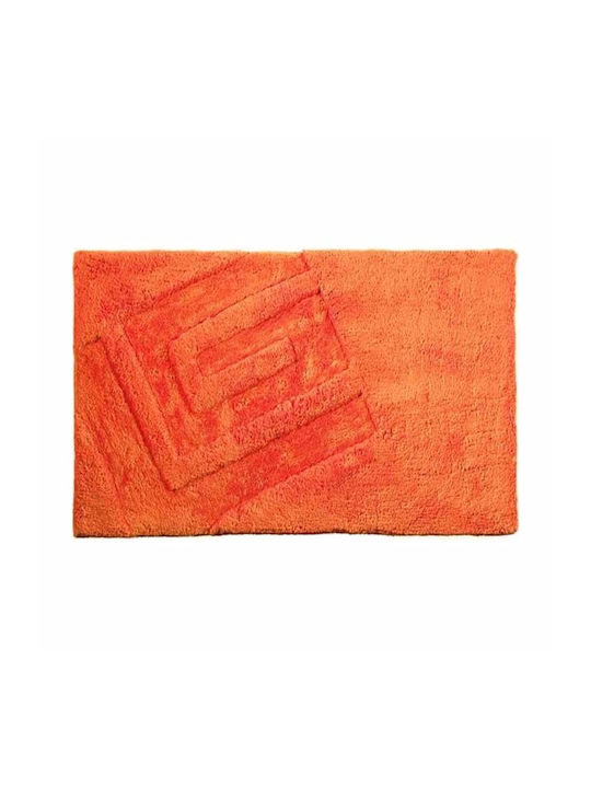 Guy Laroche Bath Mat Cotton Trivia 1127091115015 Orange 40x60cm