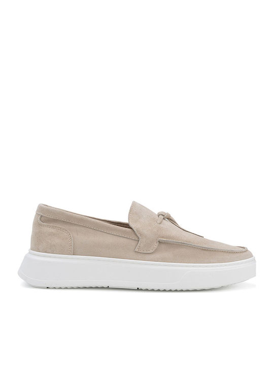Mocic Ανδρικά Loafers σε Μπεζ Χρώμα