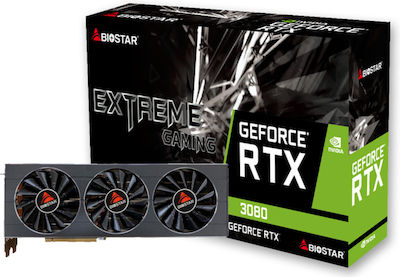 Biostar GeForce RTX 3080 10GB GDDR6X jocuri extreme Placă Grafică