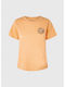 Pepe Jeans Onix Women's T-shirt Orange