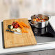 Wenko Rectangular Wooden Chopping Board Brown 52x30cm