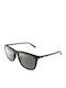 FILA Men's Sunglasses with Black Plastic Frame and Gray Lens SFI095 U28P