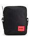 Ethon Herrentasche Schulter / Crossbody Schwarz