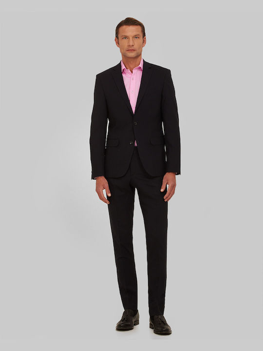 Slim Fit Suit in Dark Blue Donini Dark Blue