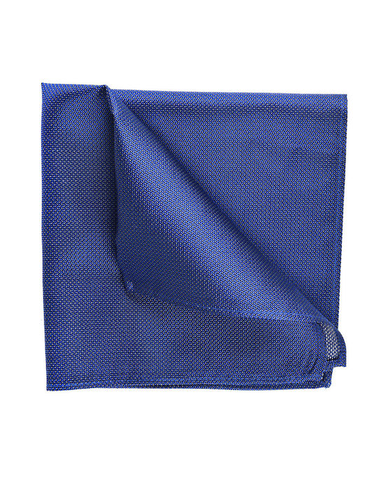 Pocket Square with Micro Pattern in Light Blue Vardas Light Blue