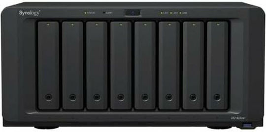 Synology DiskStation DS1823xs+ NAS Tower με 8 θέσεις για HDD/M.2/SSD και 4 θύρες Ethernet