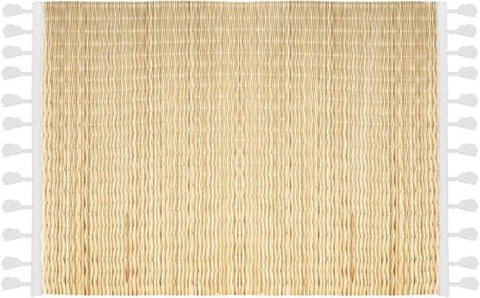Atmosphera Platzdeckchen Korbweide Beige 45x30cm 1Stück