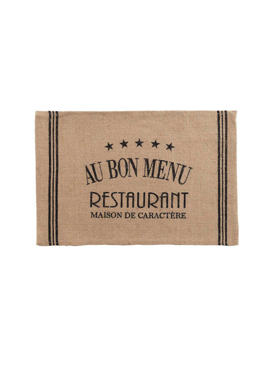 Douceur d'Intérieur Diner Platzdeckchen Korbweide Beige 45x30cm 1Stück