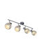 Globo Lighting Lela Спот с 4 Светлини и с Цокъл E14 в Сив Цвят