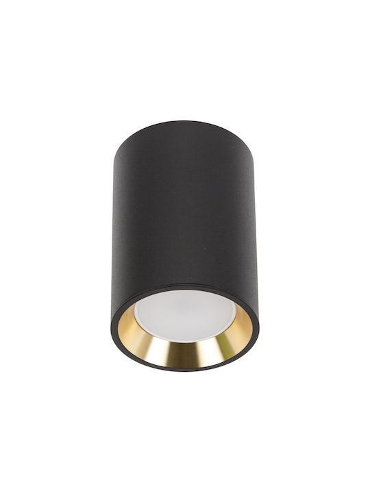 Spectrum Chloe Single Spot with Socket GU10 in Black Color