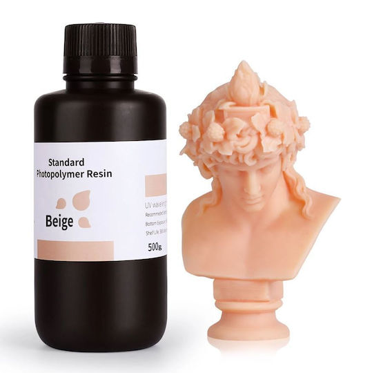 Elegoo Standard UV Universal Resin για 3D Printer Μπεζ 1kg 1000ml