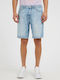 Guess Men's Shorts Jeans Light Blue