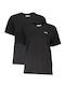 Fila Femeie Tricou Negru 2Pack