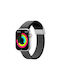 Dux Ducis Strap (Mixture II Version) Λουράκι Υφασμάτινο Μαύρο (Galaxy Watch (46mm) / Gear S3 / Watch 3, Huawei Watch GT / GT 2 / GT 2e / GT 2 Pro / GT 3 (46 mm))
