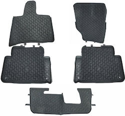 Set Față și Spate 5 Bucăți Pentru Audi Q7 Covoare Auto Gri