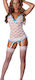 Merry See MS2784-1 Sexy Dessous-Set White MS2784-1