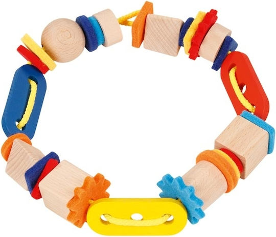 Goki Bijuterii My Colourful Threading Game pentru Copii 3++ Ani